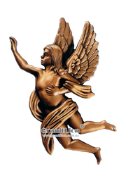 Ангел для надмогильного памятника 17х9,5x1,5 см., арт.: 2058d
