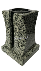 Ваза гранітна (покостівка) 21 см. модель №2