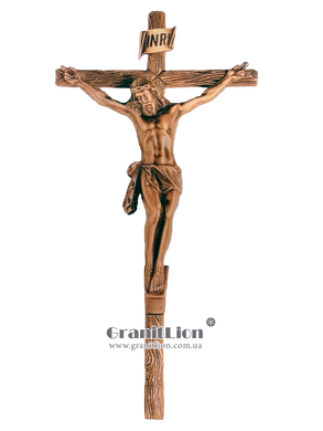 Крестик с распятием для памятника, 48х24х2 см., арт.: 2007