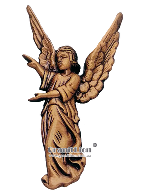 Ангел для надгробного памятника 18х9x1 см., арт.: 2050d