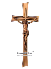 Krzyż z krucyfiksem na pomnik, 30х13х3 cm.