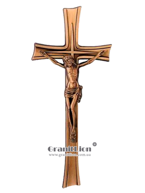 Хрестик з розпяттям для пам'ятника, 30х13х3 см., арт.: 1456