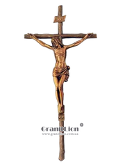 Крестик с распятием для памятника, 47х22х4 см.